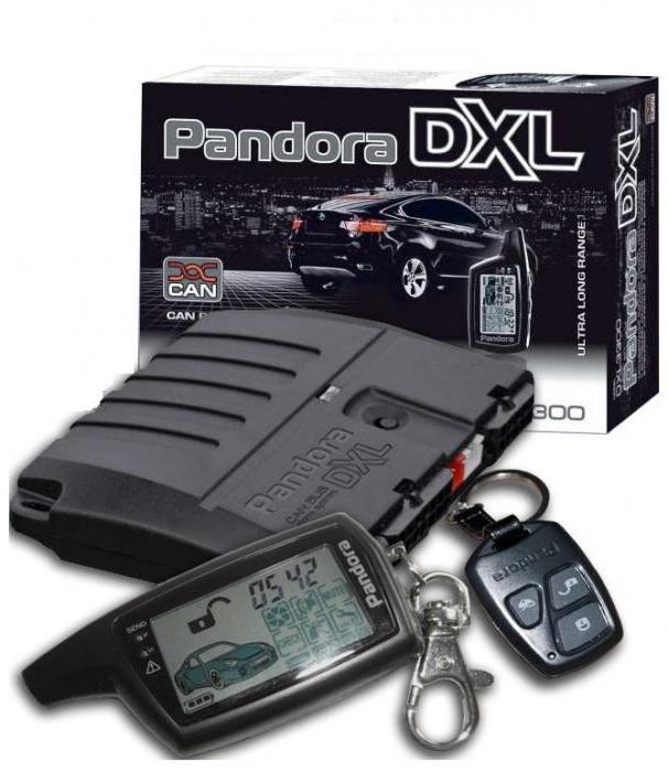 Alarme de carro Pandora DXL 3000: descrição, manual, revisões
